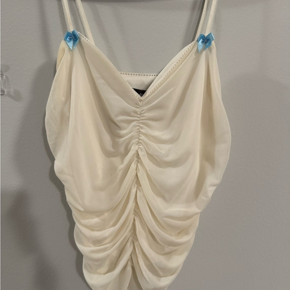 Urban Outfitters Ivory Spaghetti Strap Cami